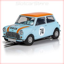 Scalextric C4325 Mini Cooper S GULF "N.74 N.Riley & G.Tarquini" 1:32 Auto