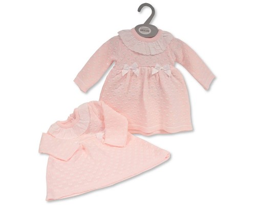 Abito bambina maglia - in,