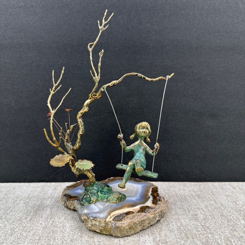 Scultura bronzo firmata - bronzo,