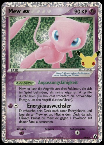 Pokemon mew holo - pokemon, ex