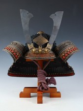 Bellissimo vecchio casco vintage Samurai Kabuto indossabile -buone condizioni- Tsushima