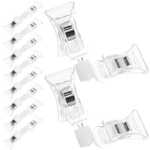 10pz clip porta insegna - clip,