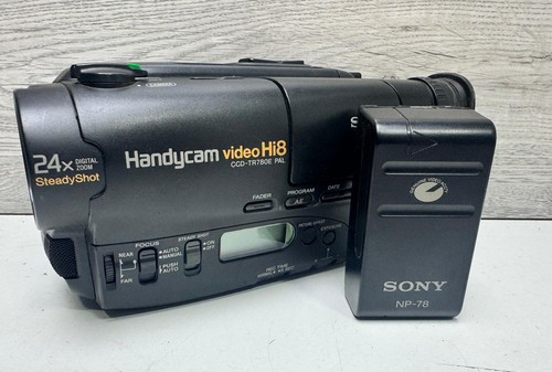Sony handycam ccd tr780e hi8 - handycam,