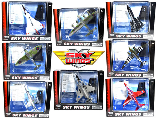 Motormax sky wings diecast - sky,