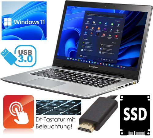 Notebook slim alluminio lenovo - slim,