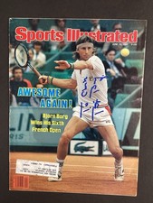 Autografo Bjorn Borg firmato