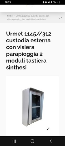 Urmet 1145 312 custodia - urmet, 1145/312