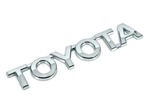 Targhetta scritta toyota - scritta,