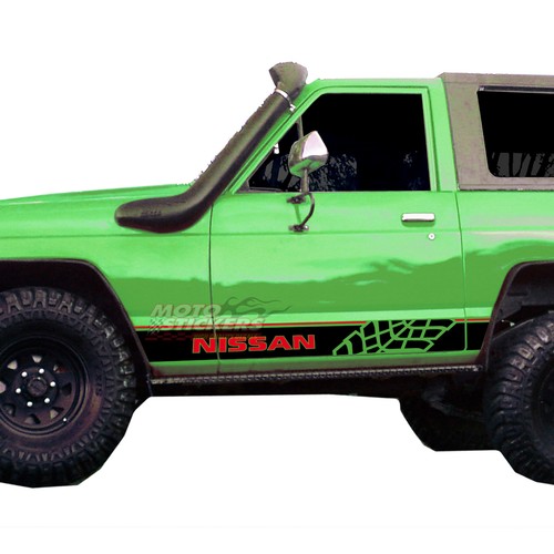 Nissan kit fasce adesive - -,