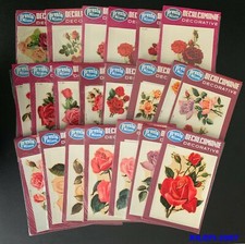 ROSE FIORI DECALCOMANIE