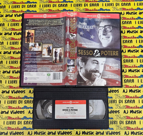 Vhs film sesso potere - potere, dustin