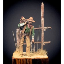 ANDREA MINIATURES West Cowboy, 1880 -  54mm