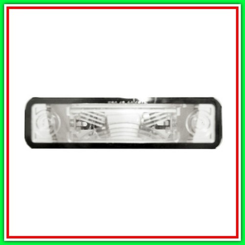 Luce targa con lampadina opel - targa,