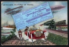 Cartolina pubblicitaria Adams