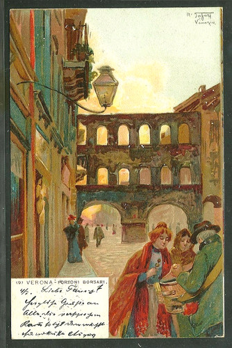 Venezia cartolina artistica - venezia,