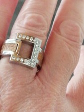 Anello ALVIERO MARTINI originale come nuovo molto particolare 