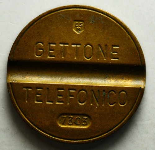Gettone telefonico esm 7303 - gettone,