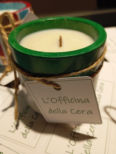 Candela profumata cera di - profumata,