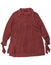 ZARA camicia donna blusa UK 14