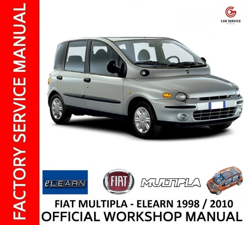 Fiat multipla 1998 2010 elearn - fiat, 1998/2010