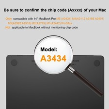 Custodia rigida 14,2" MacBook