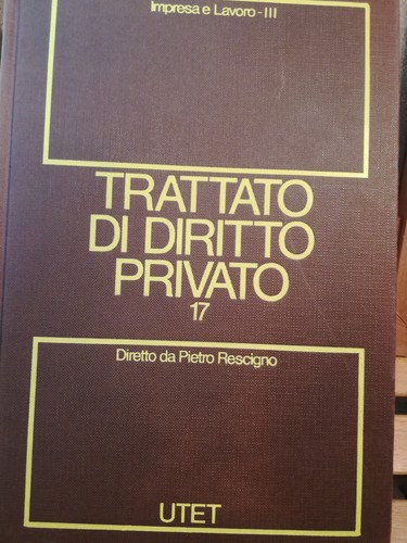 Trattato diritto privato - trattato,