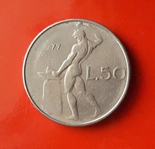 50 LIRE 1977 ERRORE - NON