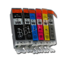 KIT 6 Cartucce per Canon PGI 550XL CLI 551XL  Pixma IP8750  MG7550 MG7100
