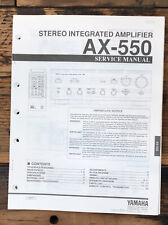 Yamaha AX-550 Amplificatore