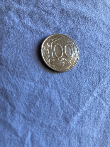 Moneta 100 lire italiana del