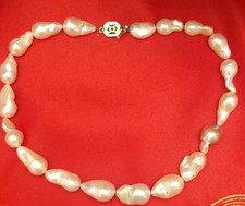 Collana perle barocche giganti