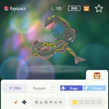 Rayquaza Shiny 6 IV 31 100%