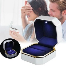 LED Diamant Ring Box Schmuck