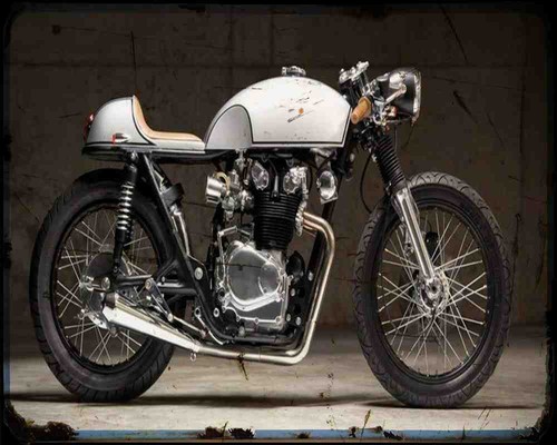 Insegna metallo honda cb450 - insegna,