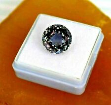 Gemma sfusa taglio tondo alessandrite naturale certificata brasiliana 7,10 ct