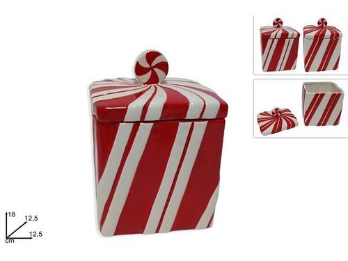 Pezzo barattolo decorativo - pezzo,