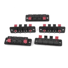 5Pcs 4 Way Nero Rosso