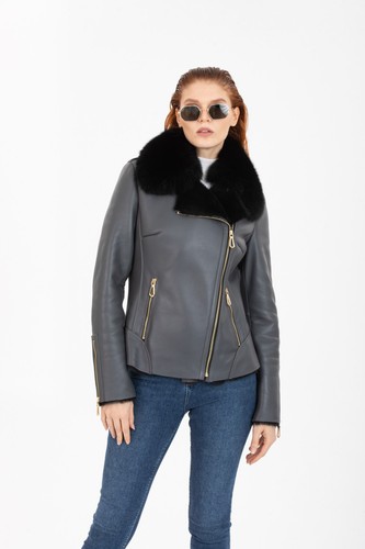 Giacca donna shearling - , verde