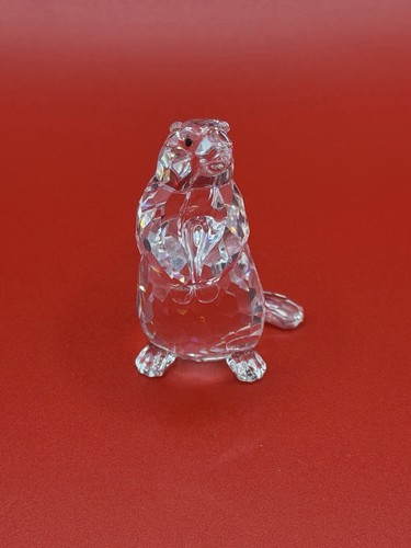 Statuina marmotta cristallo