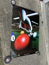 1994 Mark Kostabi Pool Poster