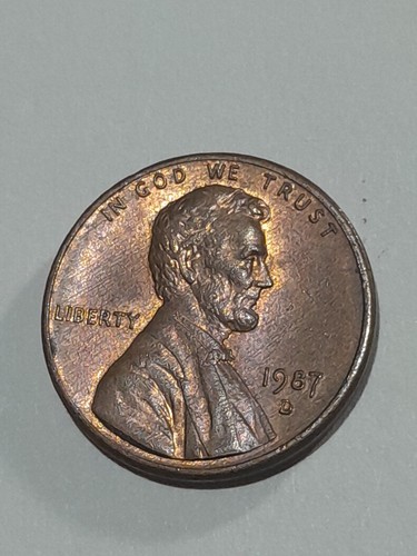 One cent 1987 - one,