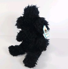 Jellycat piccolo barboncino nero nuovo con etichetta 12" peluche cane vintage ritirato autentico