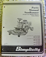 Manuale ricambi semplicity