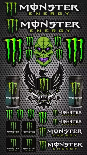 Monster decalcomanie - monster, 24