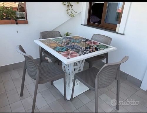 Tavolo giardino con sedie - tavolo,