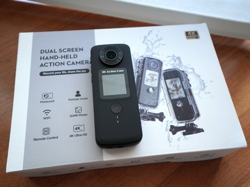 Action cam ultra dual - hd,