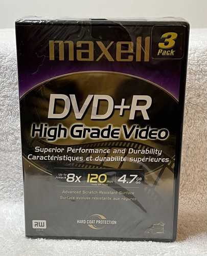 Nuovo maxell dvd video - dvd+r,