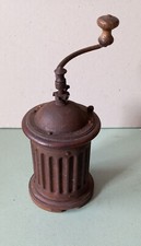Vecchio Macina Caffè macinino cilindrico GRISSINO FINE inizio 900 NO tre spade 