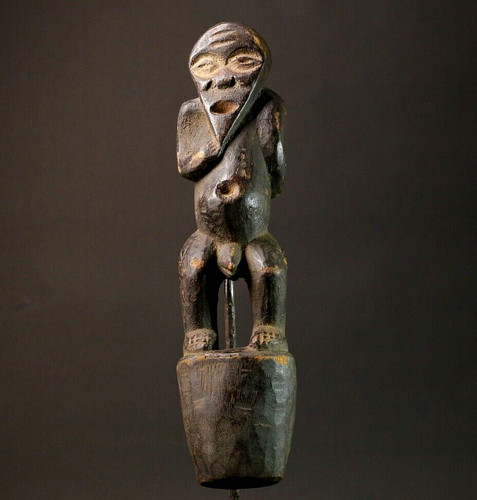 Statua zanna africana legno - africana,