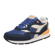 Diadora N 92 - Sneakers In Tessuto Blu - Uomo Scarpe Sneakers Sportive